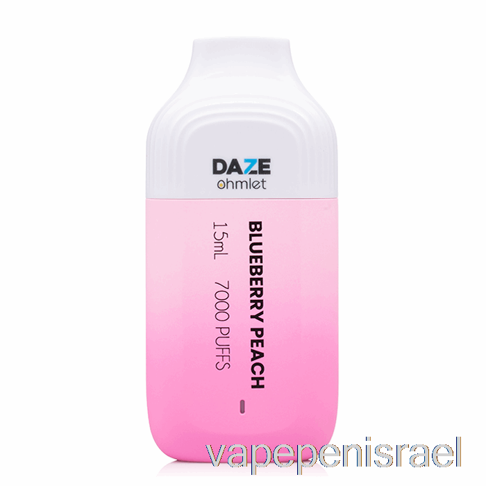 חד פעמי Vape Israel 7 Daze Ohmlet 7000 חד פעמי אוכמניות אפרסק
